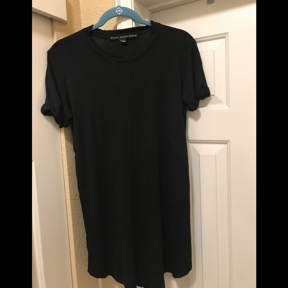 HYFVE Black, short sleeve dress